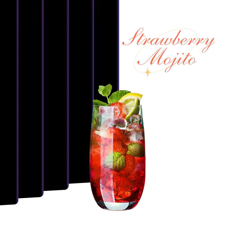 Фото 1 Коктейль Strawberry Mojito