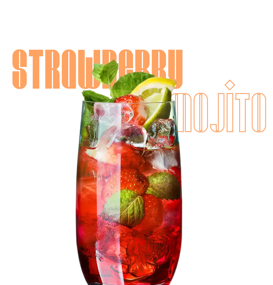 Фото 2 Коктейль Strawberry Mojito