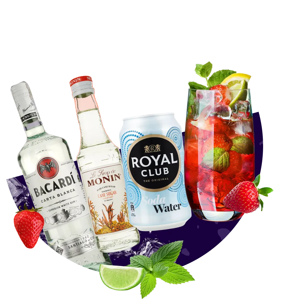 Фото 4 Коктейль Strawberry Mojito