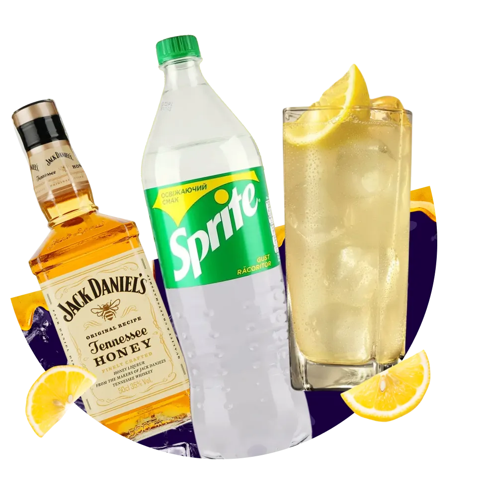 Фото 4 Коктейль Tennessee Honey & Lemonade
