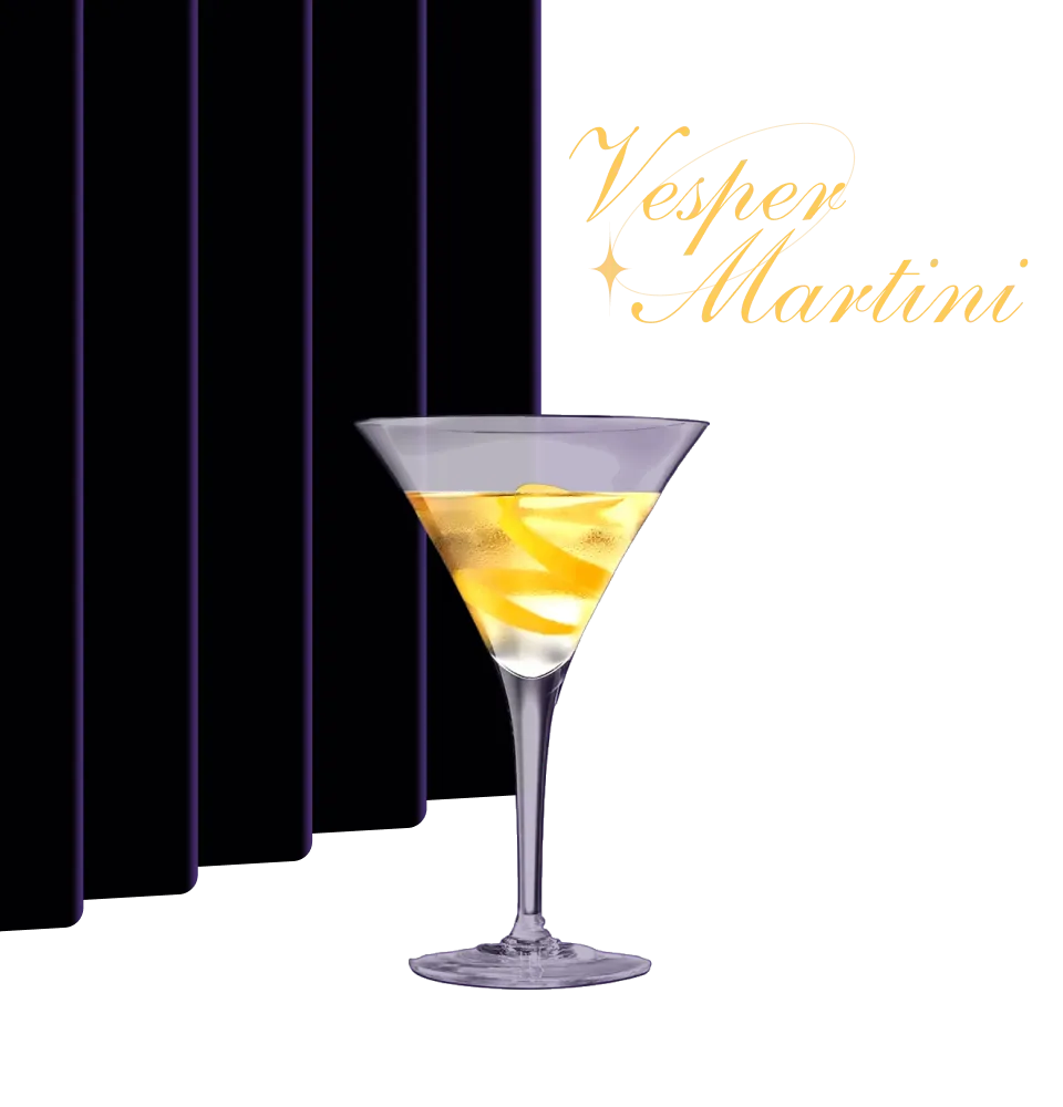 Фото 1 Коктейль Vesper Martini