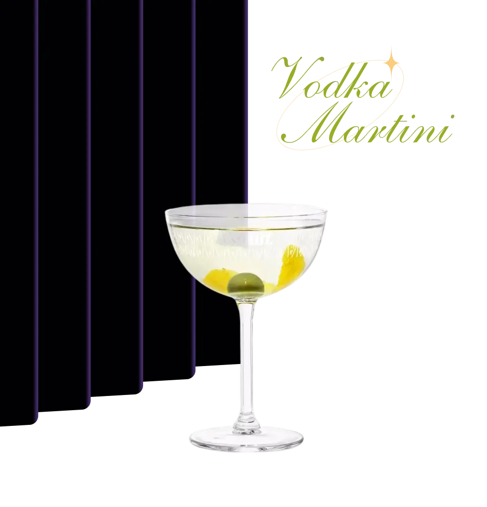 Фото 1 Коктейль Vodka Martini