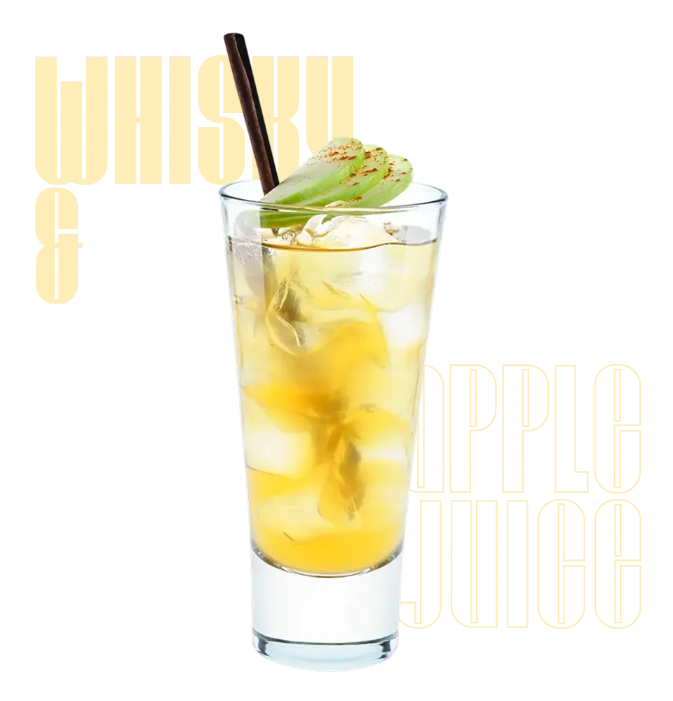 Фото 2 Коктейль Whiskey and Apple Juice