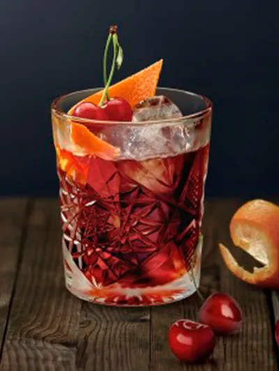 Balsam Negroni cocktail