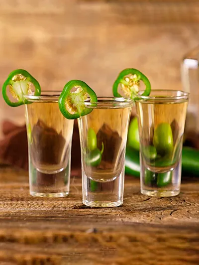 Jalapeño Tequila Shot